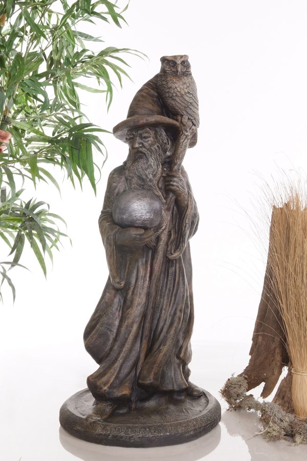 Statue de jardin de Merlin