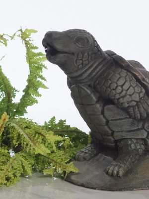 Statue de jardin de tortue debout