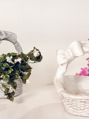 Pot à fleurs moyen avec boucle