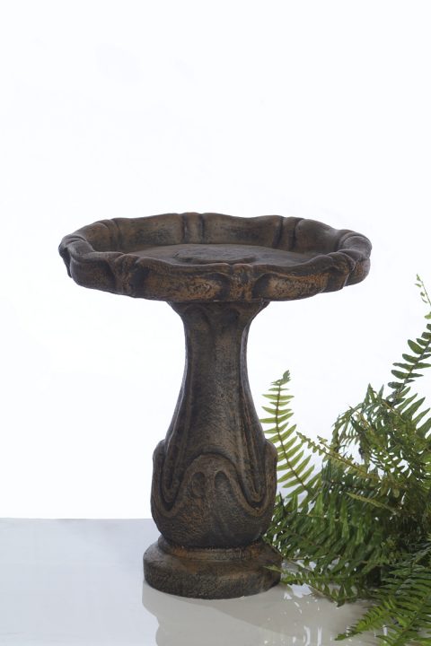 Placca Da Giardino In Pietra Funny Monk, Ornamento 19 Cm, Color Terracotta Invecchiato - Foto 4