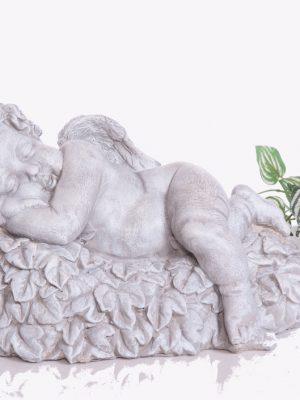 Statue de jardin ange bébé