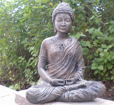 Statue de jardin - Bouddha Assis indonésien