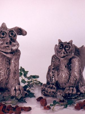 Statue de jardin garouille